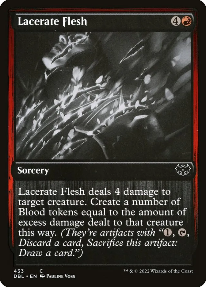 Lacerate Flesh Front Face