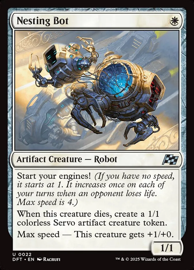 Nesting Bot Front Face