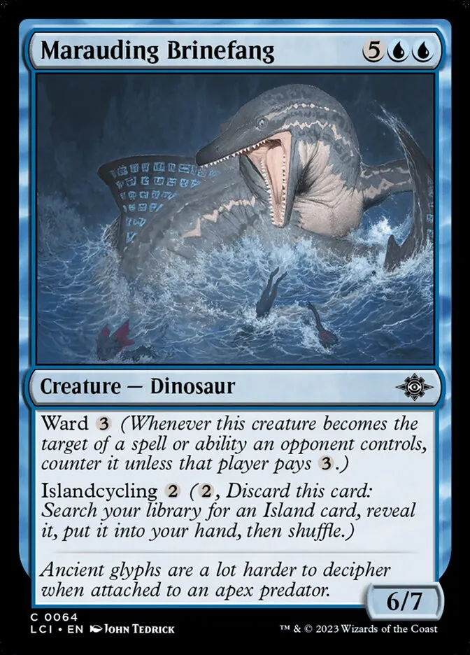 Marauding Brinefang Front Face