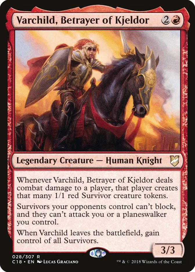 Varchild, Betrayer of Kjeldor Front Face