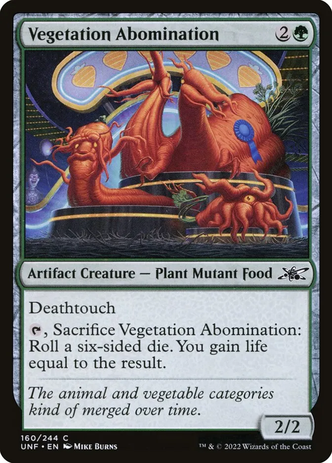 Vegetation Abomination Front Face