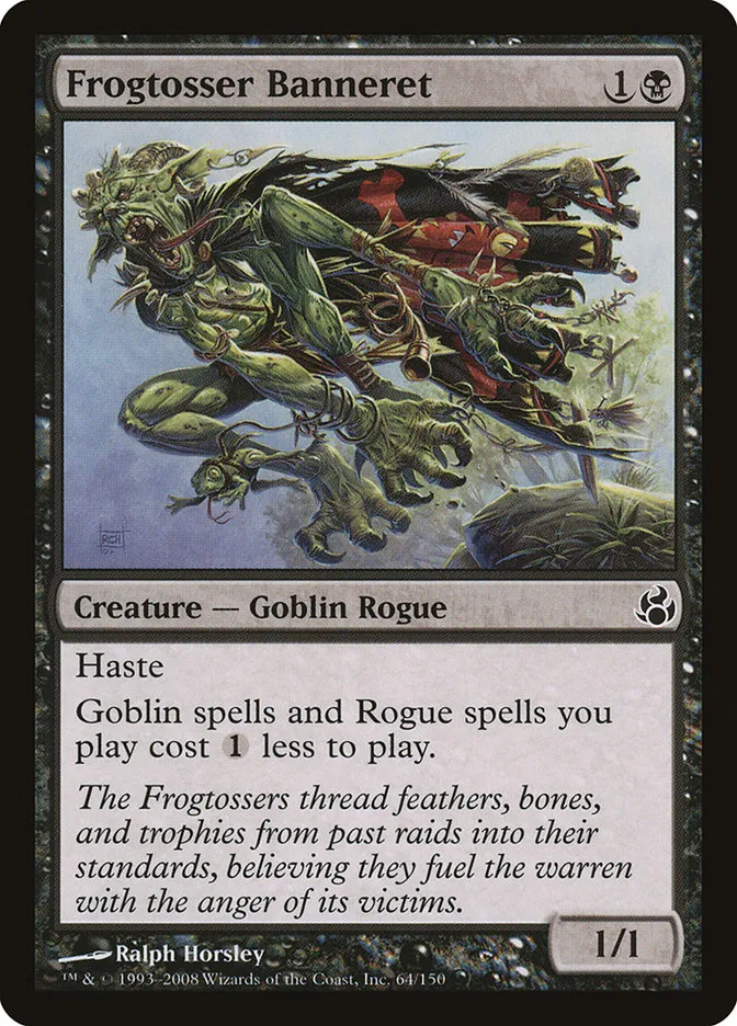 Frogtosser Banneret Front Face