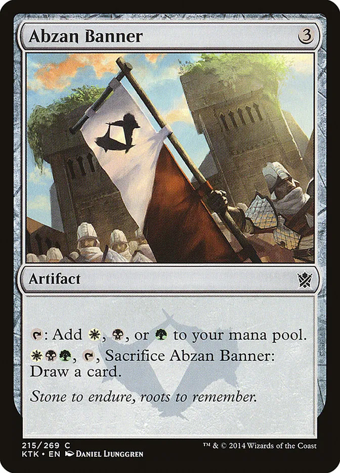 Abzan Banner Front Face