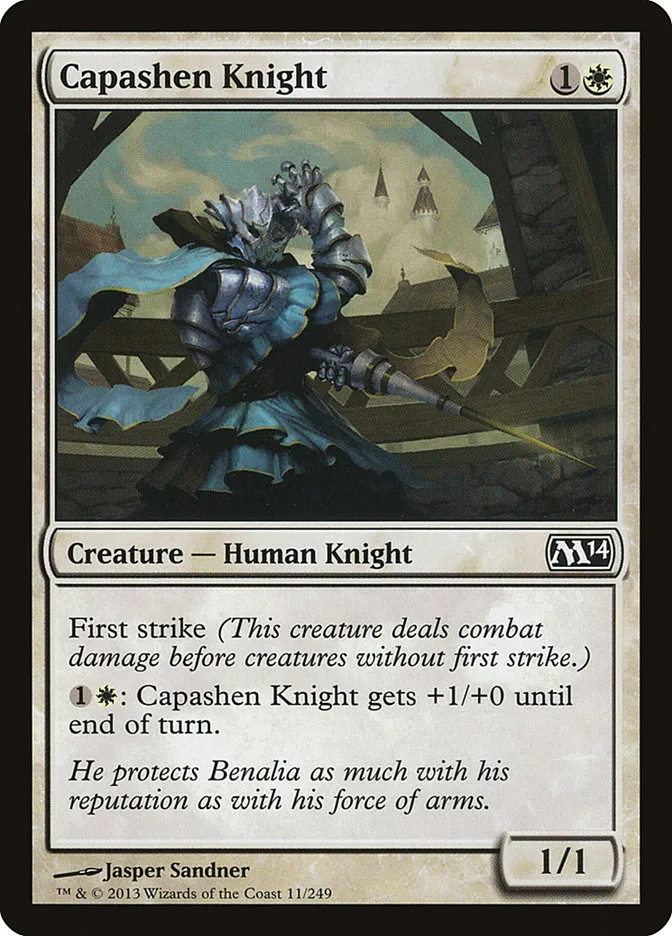 Capashen Knight Front Face