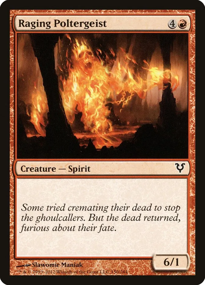 Raging Poltergeist Front Face