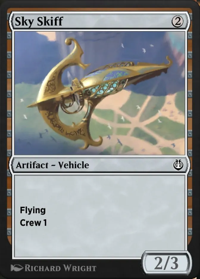Sky Skiff Front Face