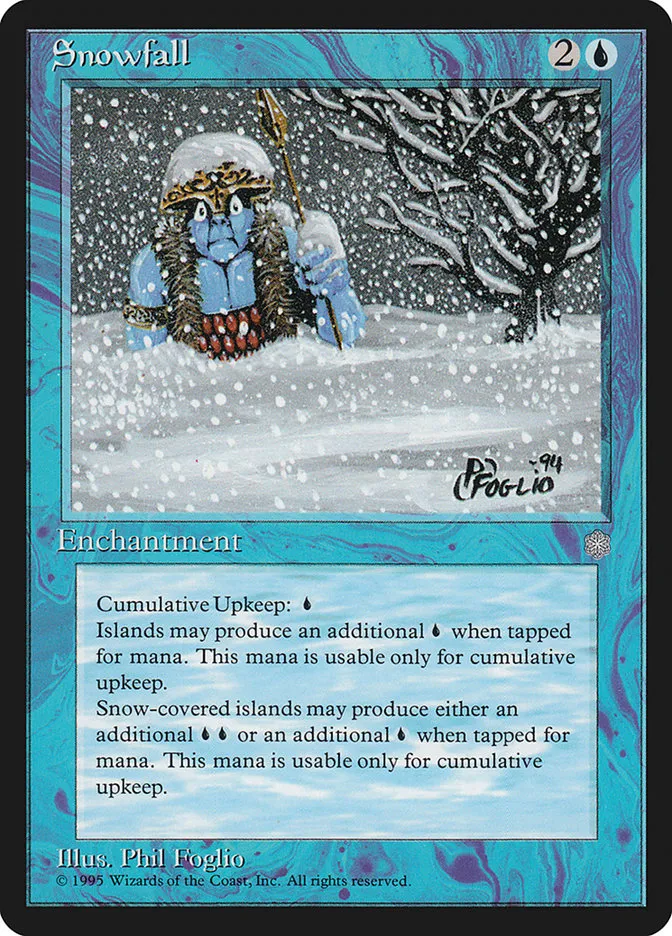 Snowfall Front Face