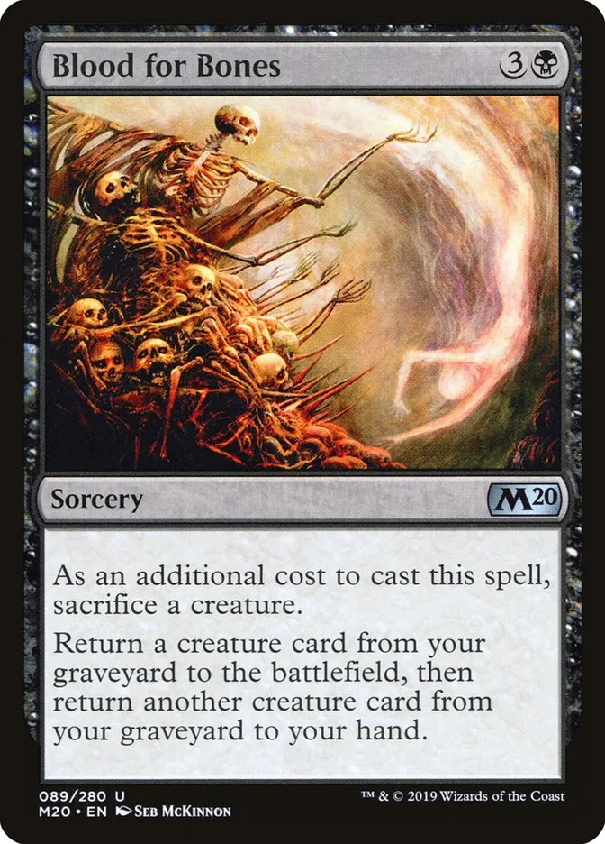 Blood for Bones Front Face