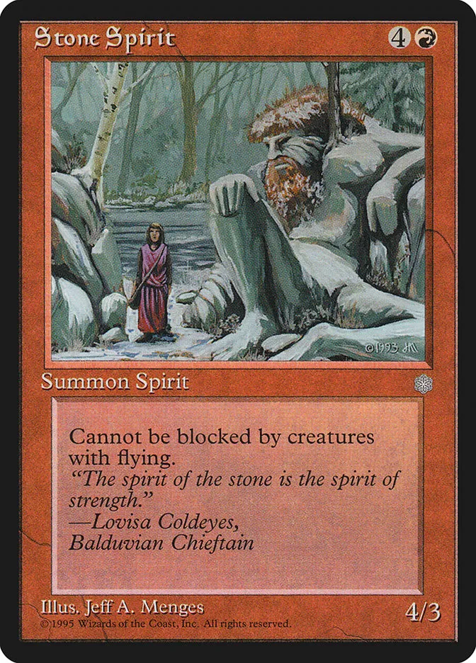 Stone Spirit Front Face