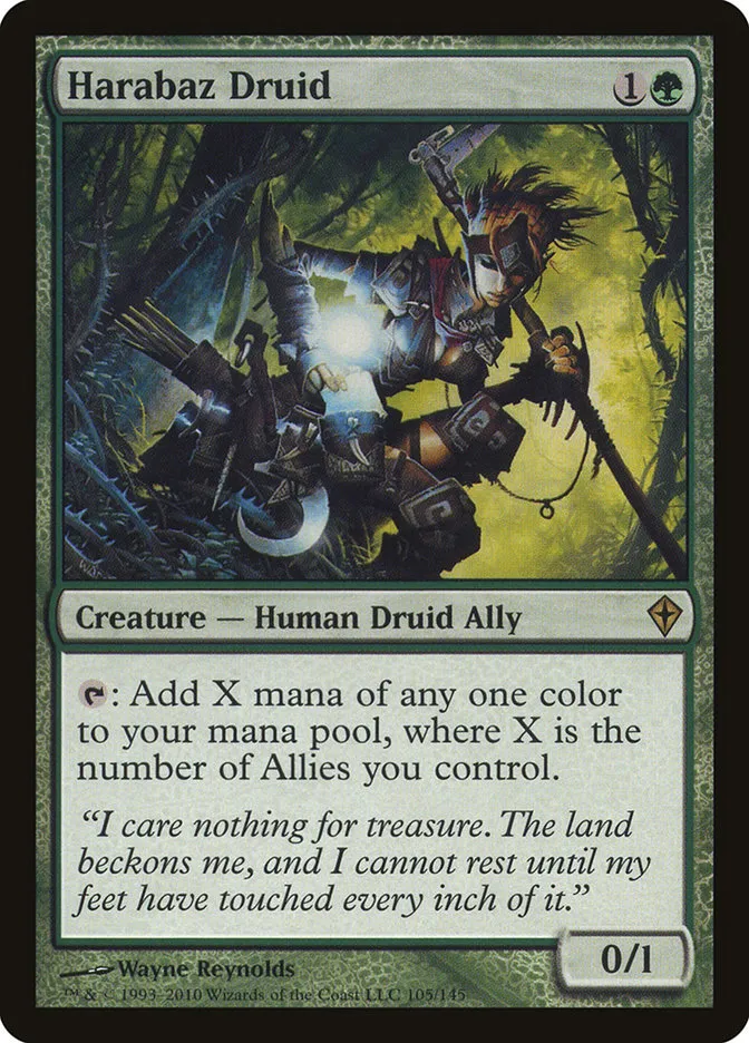 Harabaz Druid Front Face