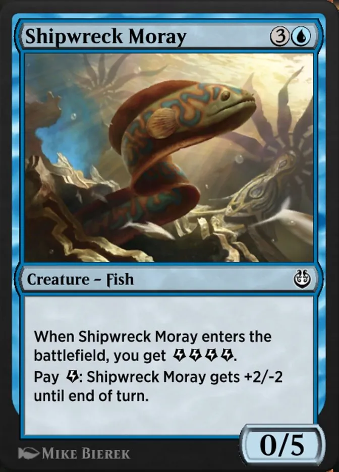 Shipwreck Moray Front Face