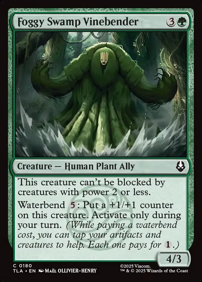 Foggy Swamp Vinebender Front Face