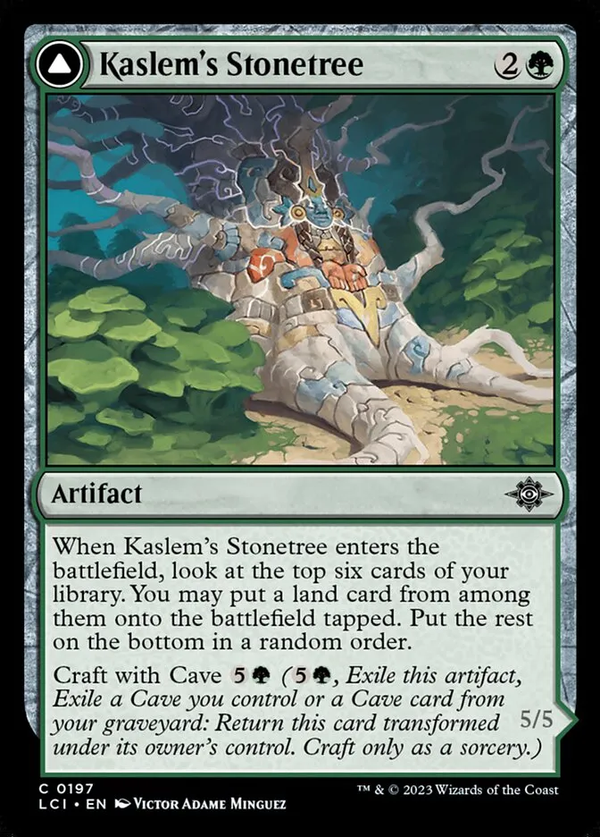 Kaslem's Stonetree // Kaslem's Strider Front Face
