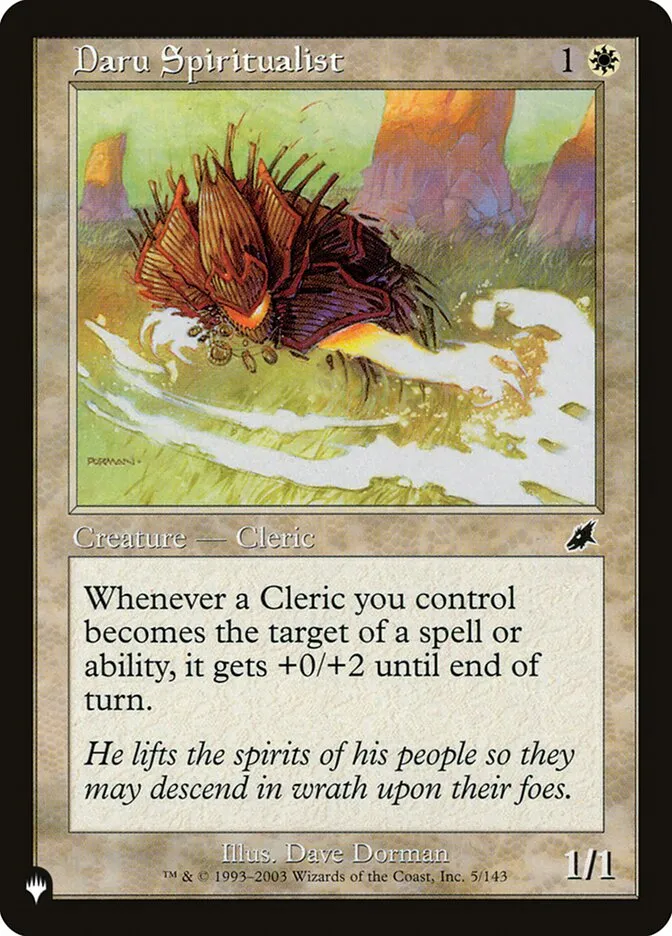 Daru Spiritualist Front Face