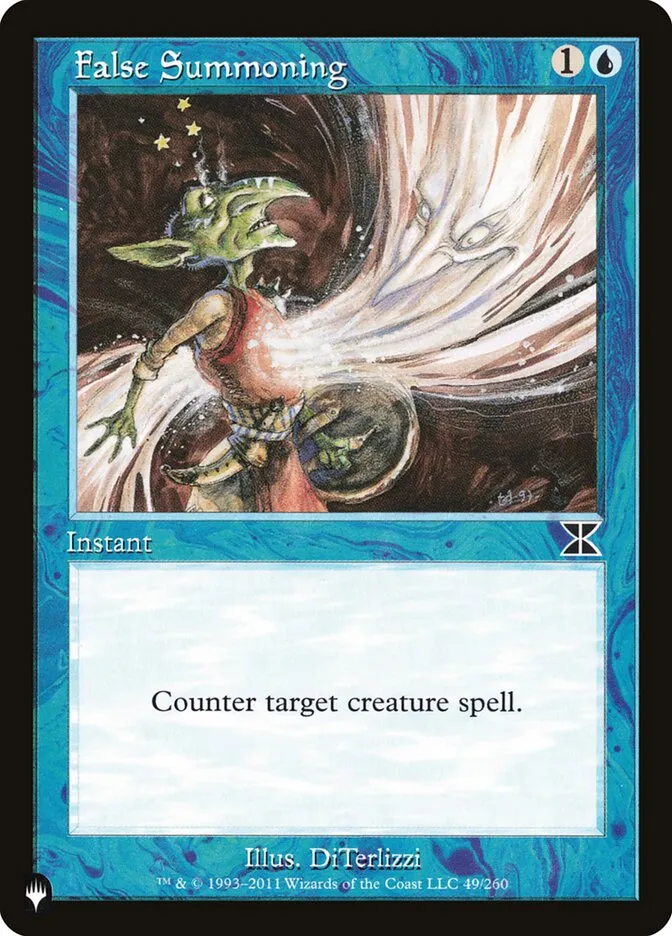 False Summoning Front Face