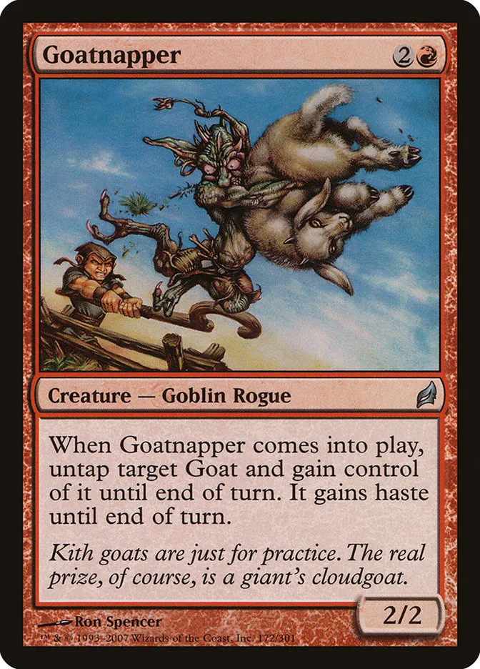 Goatnapper Front Face