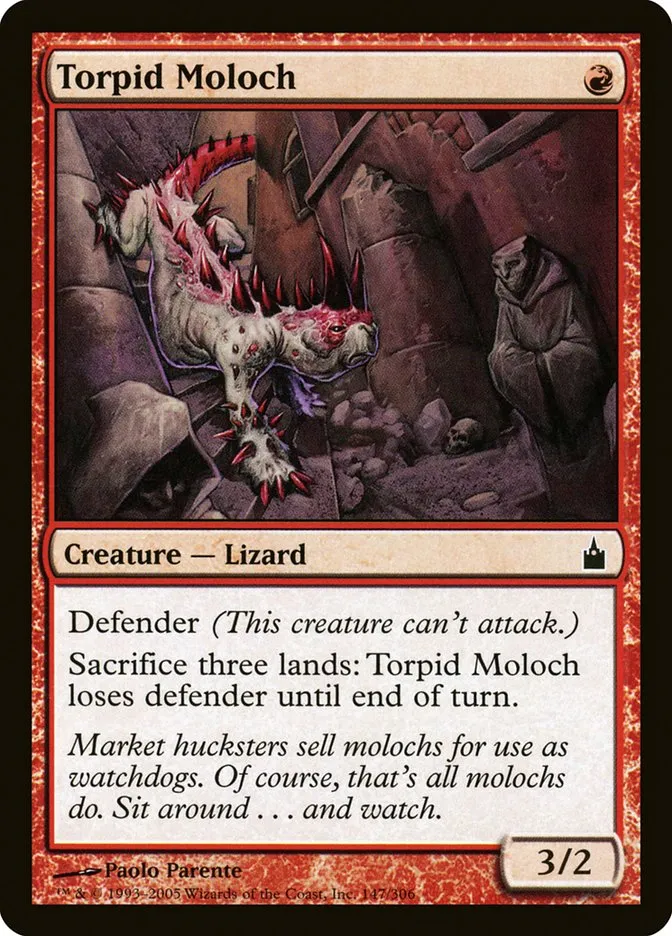 Torpid Moloch Front Face