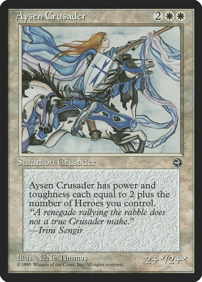 Aysen Crusader Front Face