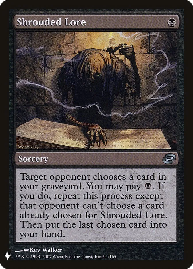 Shrouded Lore Front Face