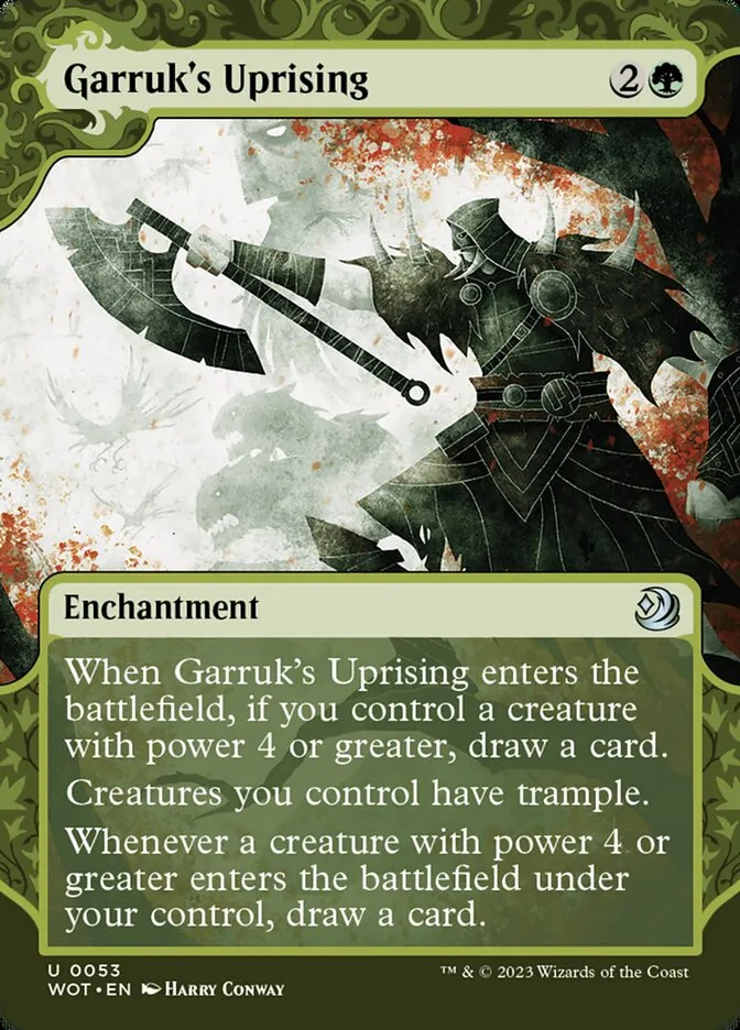 Garruk's Uprising Front Face