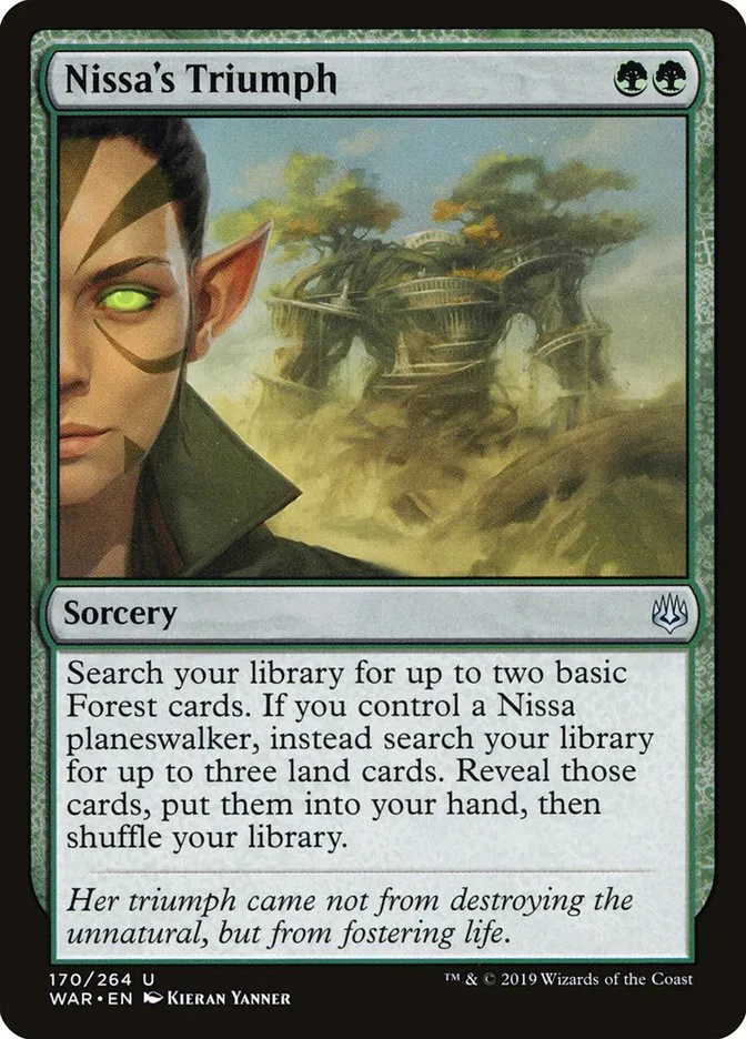 Nissa's Triumph Front Face