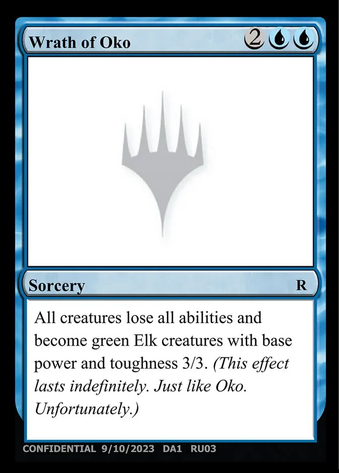 Wrath of Oko Front Face