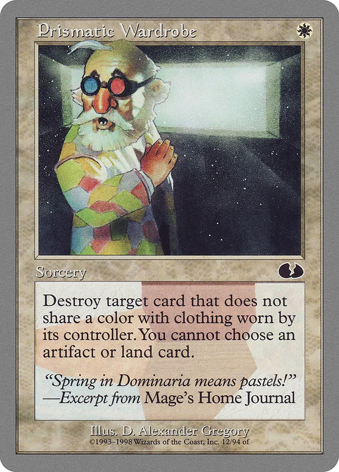 Prismatic Wardrobe Front Face