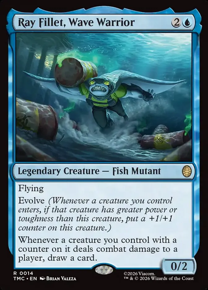 Ray Fillet, Wave Warrior Front Face