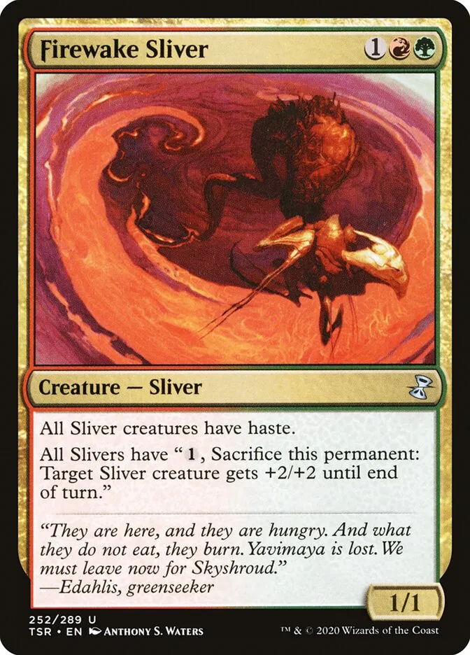 Firewake Sliver Front Face