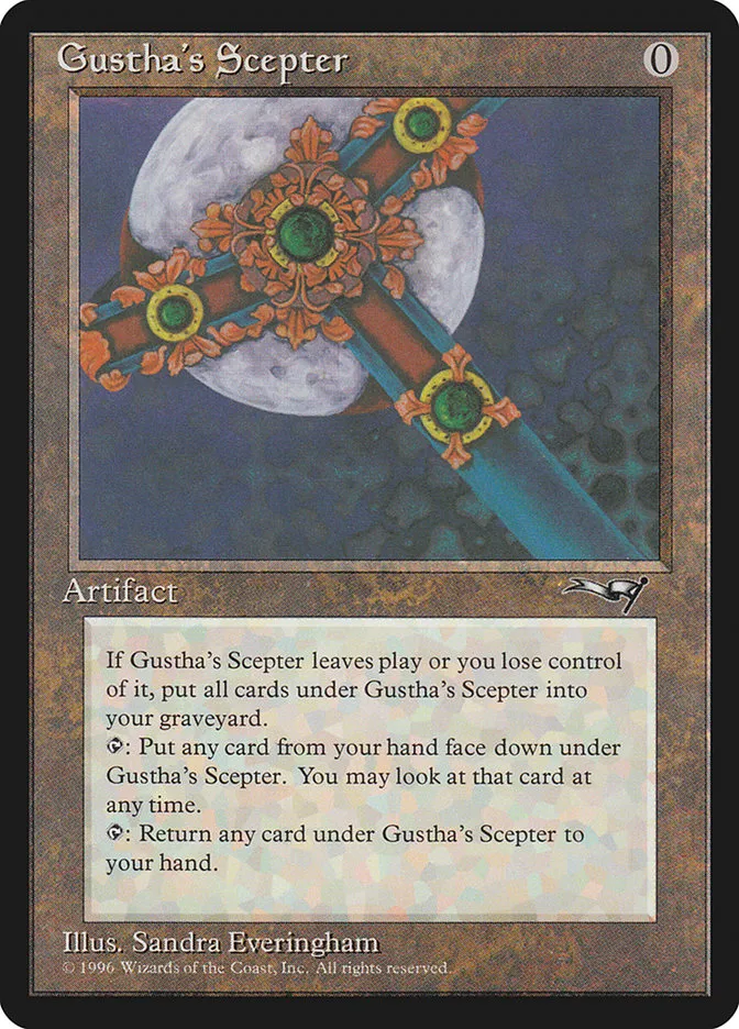 Gustha's Scepter Front Face