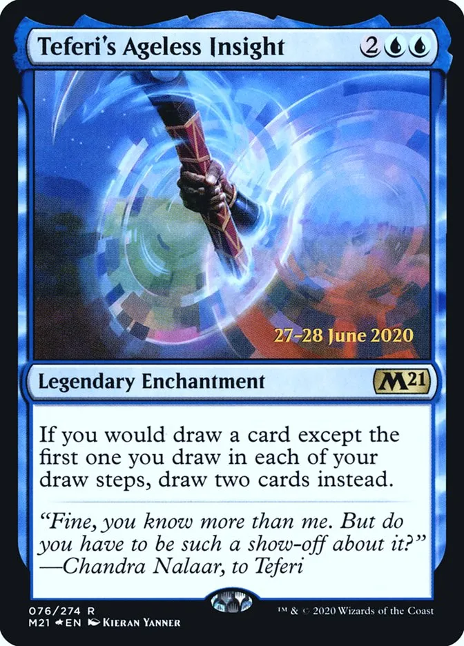 Teferi's Ageless Insight Front Face