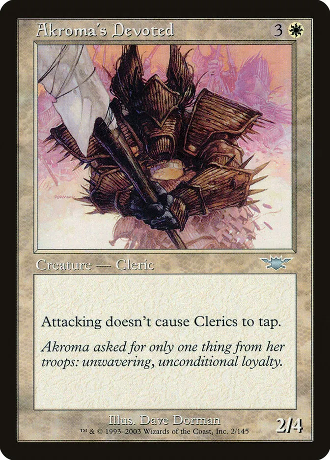 Akroma's Devoted Front Face