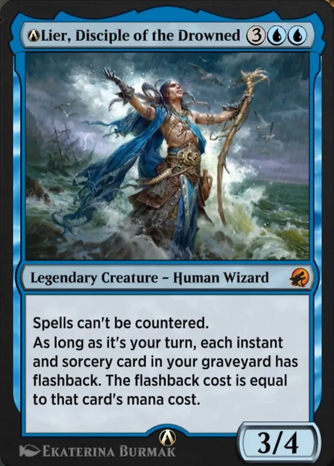 A-Lier, Disciple of the Drowned Front Face