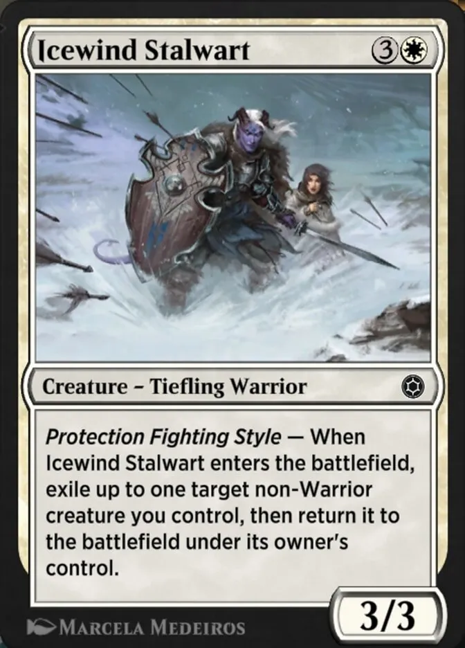 Icewind Stalwart Front Face