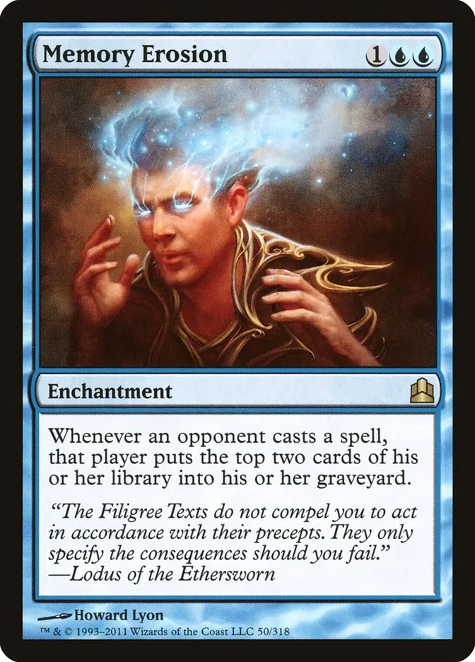 Memory Erosion Front Face