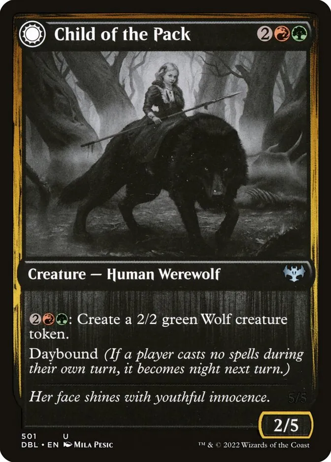 Child of the Pack // Savage Packmate Front Face