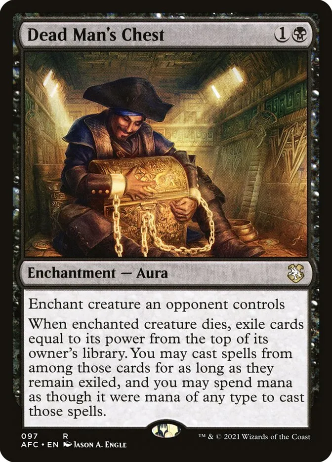 Dead Man's Chest Front Face