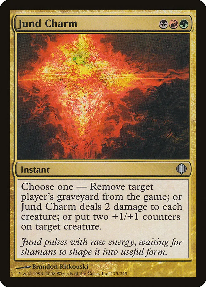 Jund Charm Front Face