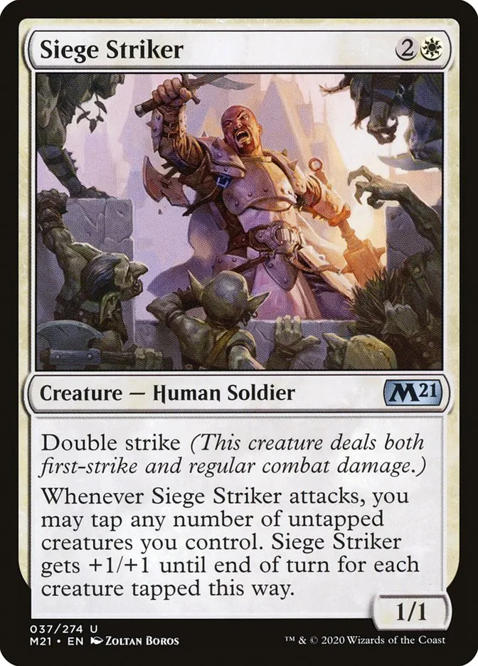 Siege Striker Front Face