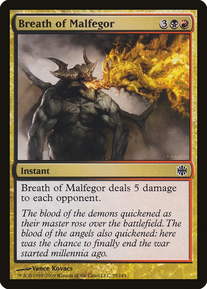 Breath of Malfegor Front Face