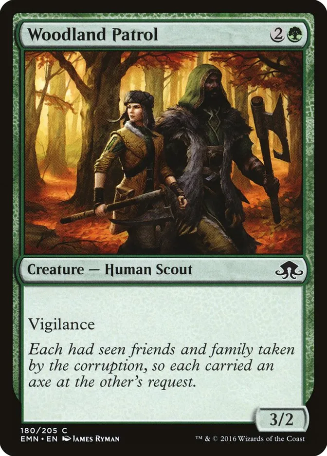 Woodland Patrol Front Face