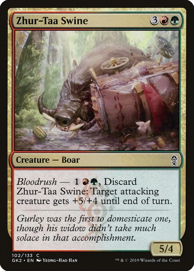 Zhur-Taa Swine Front Face