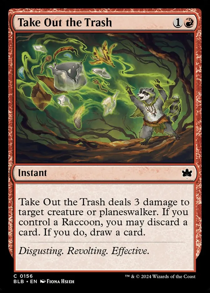 Take Out the Trash Front Face