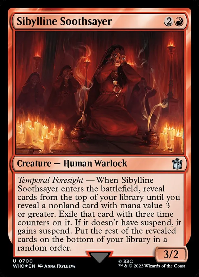 Sibylline Soothsayer Front Face
