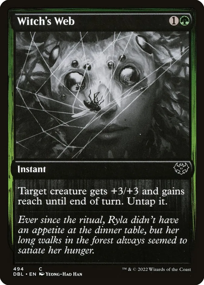 Witch's Web Front Face