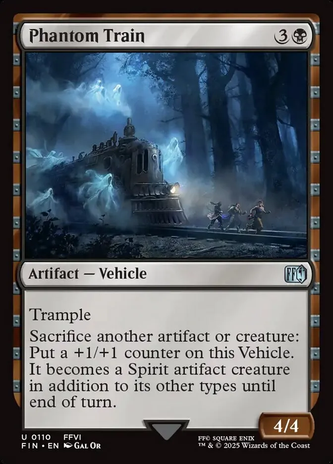 Phantom Train Front Face