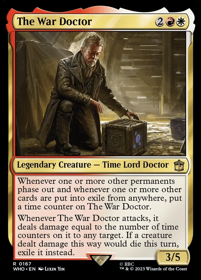 The War Doctor Front Face