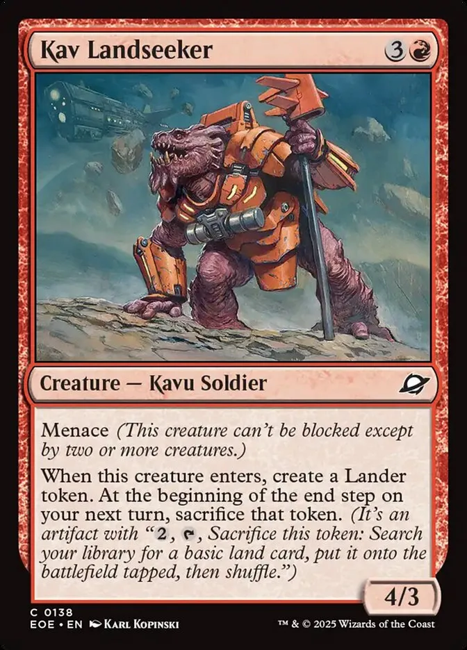 Kav Landseeker Front Face