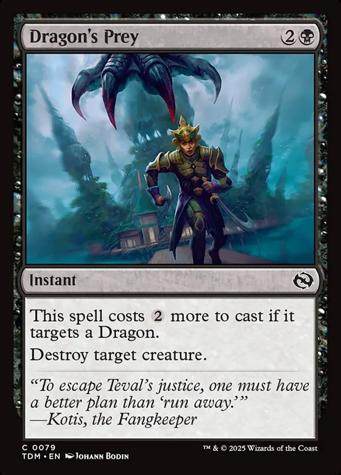 Dragon's Prey Front Face