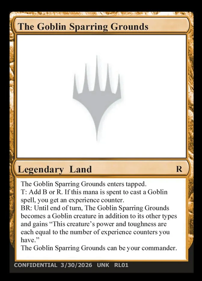 The Goblin Sparring Grounds Front Face